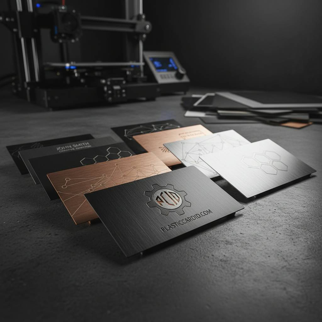 Metal Business Cards That Command Attention