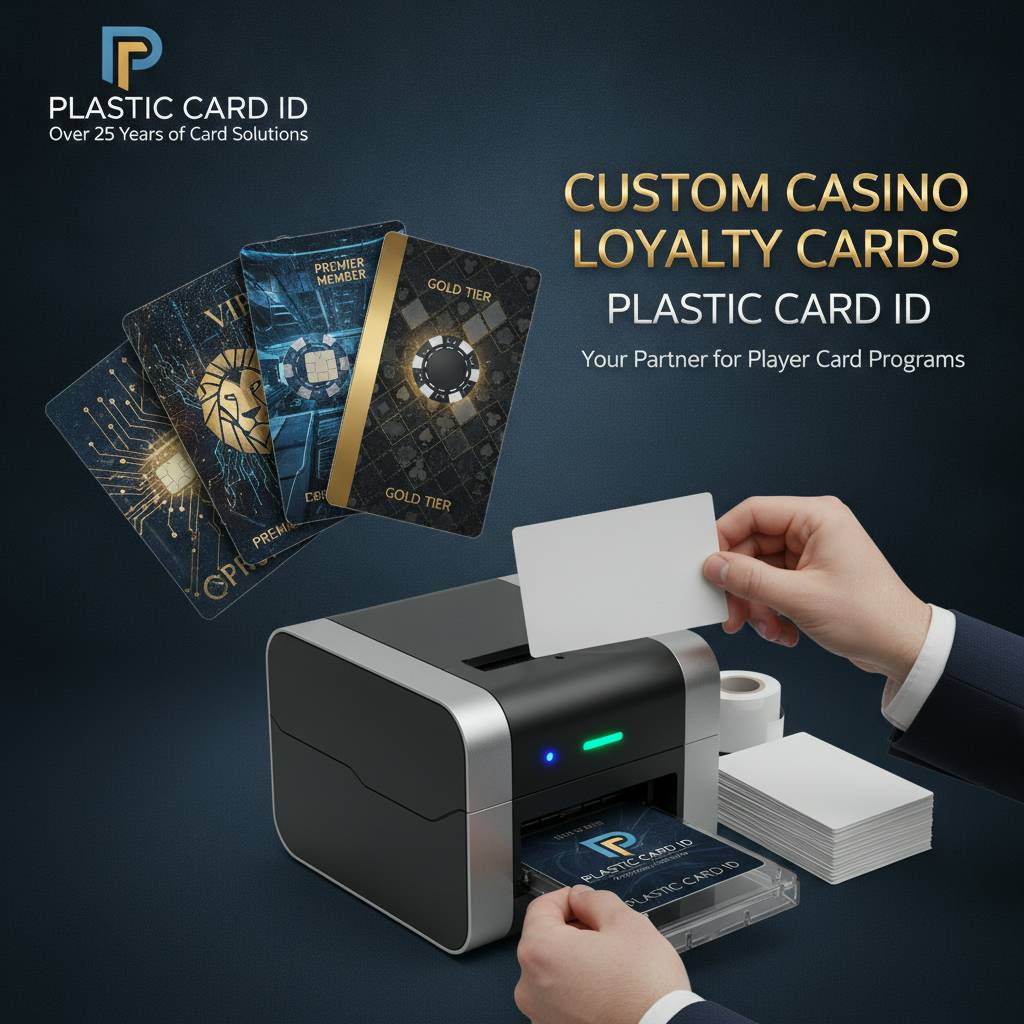 Ready to Launch or Upgrade Your Casino Player Card Program? Contact Plastic Card ID Today