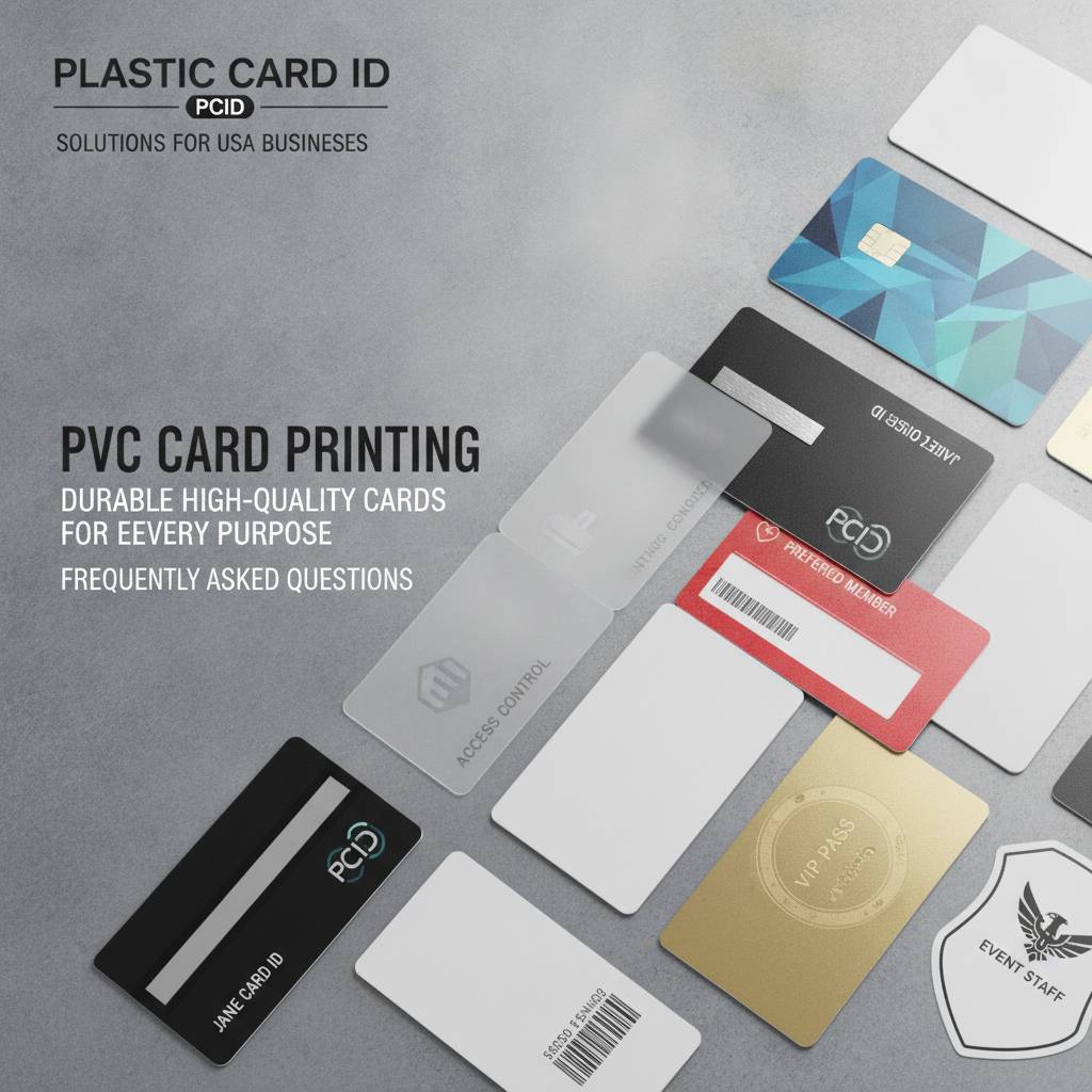 Frequently Asked Questions About PVC Card Printing