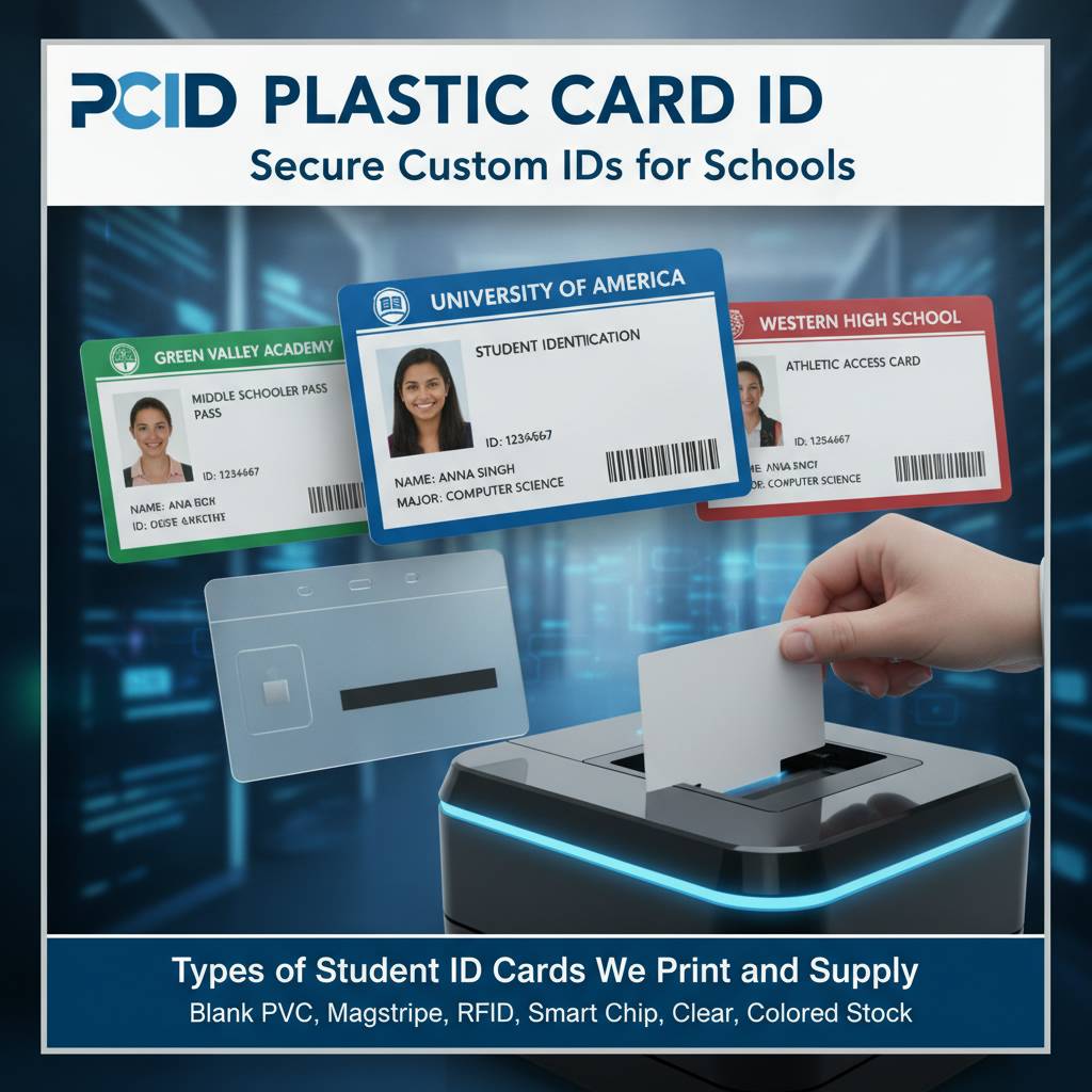 Types of Student ID Cards We Print and Supply
