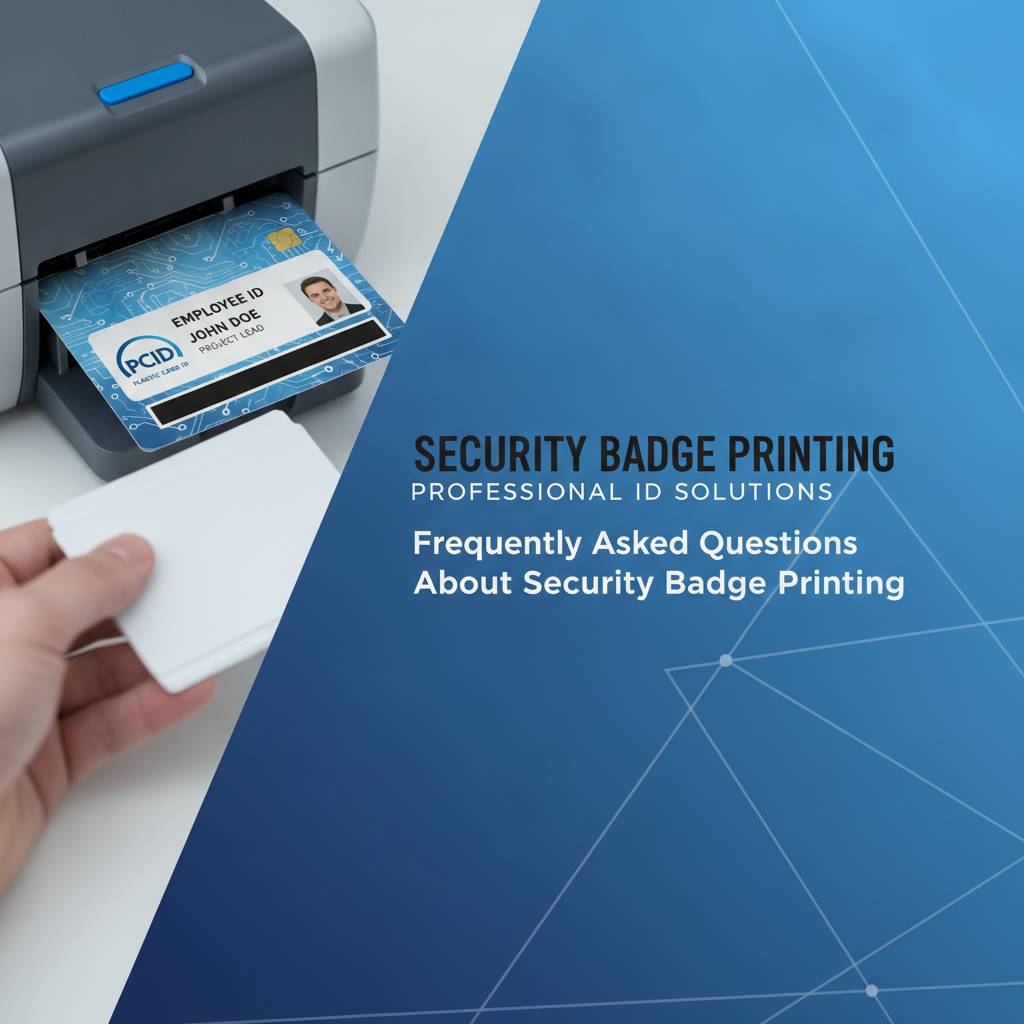 Frequently Asked Questions About Security Badge Printing